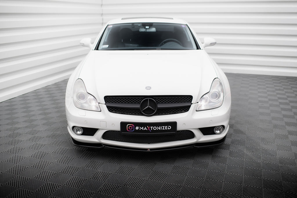 Lip Anteriore V.1 compatibile con Mercedes-Benz CLS 55 AMG C219 (2004-2006)