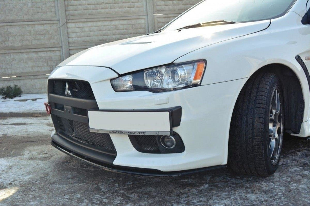 Lip anteriore V.2 Lancer Evo X dettaglio
