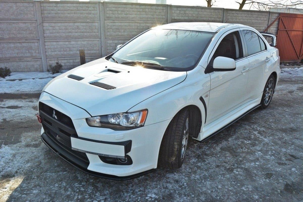 Lip anteriore V.2 Lancer Evo X dettaglio
