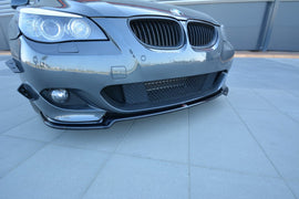 Lip Anteriore BMW Serie 5 E60 E61 M-Pack installato