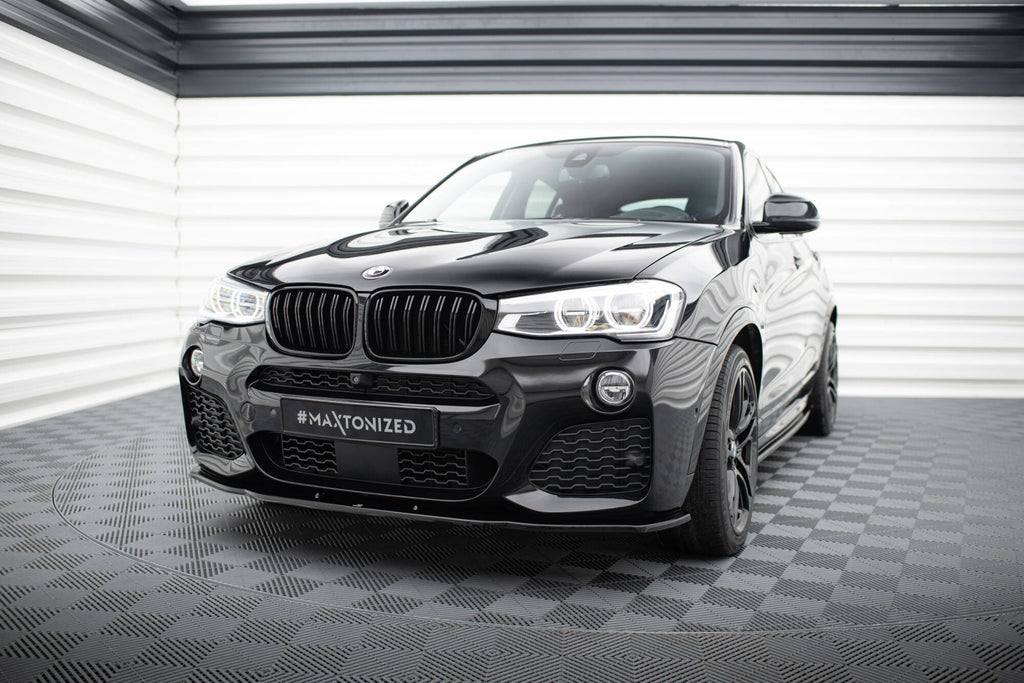 Lip Anteriore BMW X4 M-Pack F26 installato