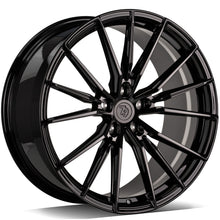 Load image into Gallery viewer, Cerchio in Lega 79Wheels Seventy9 MF.9 19x9 ET su misura 5x112 Nero Lucido BG