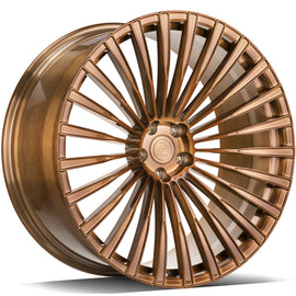 Cerchio in Lega 79Wheels Seventy9 MF.1 20x9.5 ET su misura 5x112 Bronzo Lucido BB (EC/B)