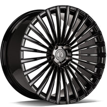 Carica l'immagine nel visualizzatore di Gallery, Cerchio in Lega 79Wheels Seventy9 MF.1 20x9.5 ET su misura 5x112 Nero Lucido BG