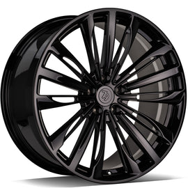 Cerchio in Lega 79Wheels Seventy9 MF.12 20x9.5 ET su misura 5x112 Nero Lucido BG