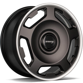 Cerchio in Lega 79Wheels Seventy9 MF.15 20x9.5 ET su misura 5x112 Nero Diamantato DMBLP
