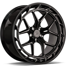 Load image into Gallery viewer, Cerchio in Lega 79Wheels Seventy9 MF.19 20x10.5 ET su misura 5x112 Nero Lucido BG