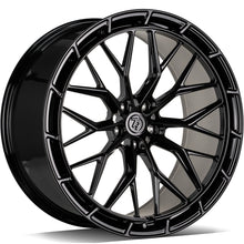 Load image into Gallery viewer, Cerchio in Lega 79Wheels Seventy9 MF.13 21x9.5 ET su misura 5x112 Nero Lucido BG