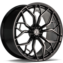 Load image into Gallery viewer, Cerchio in Lega 79Wheels Seventy9 MF.16 21x10.5 ET su misura 5x112 Nero Lucido BG