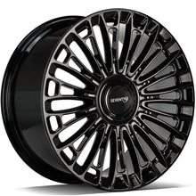 Cerchio in Lega 79Wheels Seventy9 MF.17 21x9 ET su misura 5x112 Nero Lucido BG