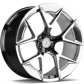 Cerchio in Lega 79Wheels Seventy9 MF.18 21x9.5 ET su misura 5x112 Silver Diamantato P