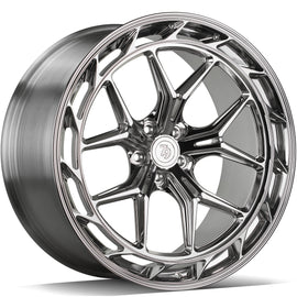 Cerchio in Lega 79Wheels Seventy9 MF.19 21x9 ET su misura 5x112 Silver Diamantato P