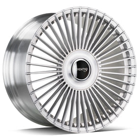 Cerchio in Lega 79Wheels Seventy9 MF.2 21x9 ET su misura 5x112 Silver Lucido BS