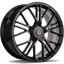 Load image into Gallery viewer, Cerchio in Lega 79Wheels Seventy9 MF.10 21x9.5 ET su misura 5x130 Nero Lucido BG