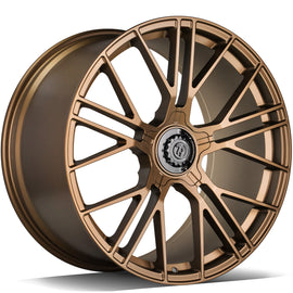 Cerchio in Lega 79Wheels Seventy9 MF.10 21x9.5 ET su misura 5x130 Oro Opaco MGO