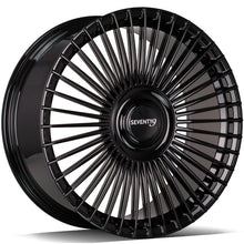 Cerchio in Lega 79Wheels Seventy9 MF.2 22x10 ET su misura 5x112 Nero Lucido BG