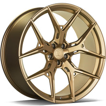 Carica l'immagine nel visualizzatore di Gallery, Cerchio in Lega 79Wheels Seventy9 MF.4 22x10 ET su misura 5x112 Oro Opaco MGO