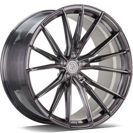 Cerchio in Lega 79Wheels Seventy9 MF.9 22x10.5 ET su misura 5x112 Grafite Lucido DB