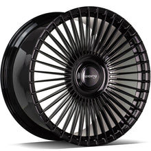 Load image into Gallery viewer, Cerchio in Lega 79Wheels Seventy9 MF.2 23x10 ET su misura 5x112 Nero Lucido BG