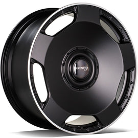 Cerchio in Lega 79Wheels Seventy9 MF.6 23x10 ET su misura 5x130 Nero Diamantato DMBLP