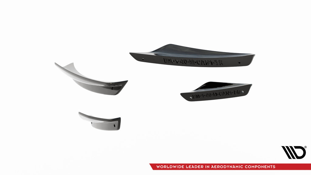 Canards BMW Serie 1 F40 dettaglio paraurti anteriore