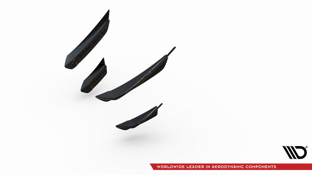 Paraurti Anteriore Wings Canards VW Polo GTI Mk6 Maxton Design