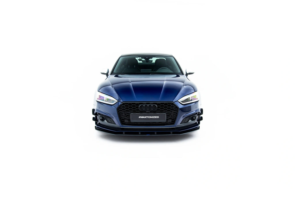 Canards Paraurti Anteriore compatibili con Audi S5 / A5 S-line F5 (2017-2019)