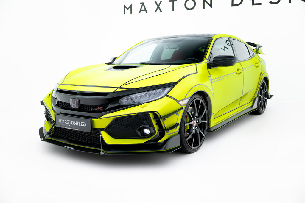 Lip Anteriore Racing V.1 compatibile con Honda Civic Type R / Type-R Mk10 / Mk10 Facelift (2017-2019)