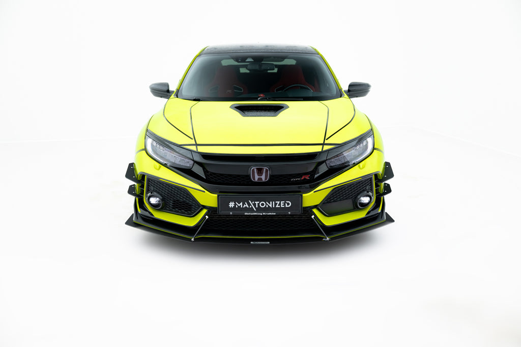 Lip Anteriore Racing V.1 compatibile con Honda Civic Type R / Type-R Mk10 / Mk10 Facelift (2017-2019)