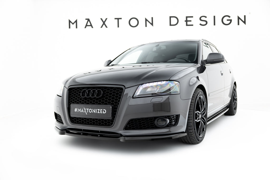 Lip Anteriore Audi A3 8P Facelift Maxton Design vettura