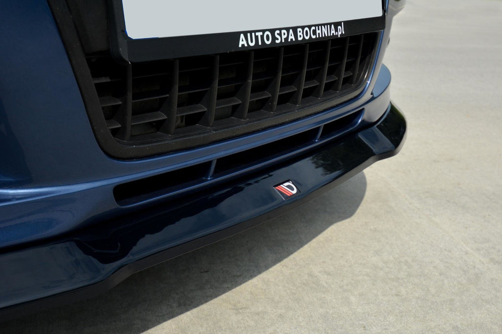 Lip Anteriore Audi A6 S-Line C6 Maxton Design dettaglio