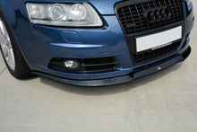 Carica l'immagine nel visualizzatore di Gallery, Lip Anteriore Audi A6 S-Line C6 Maxton Design vettura