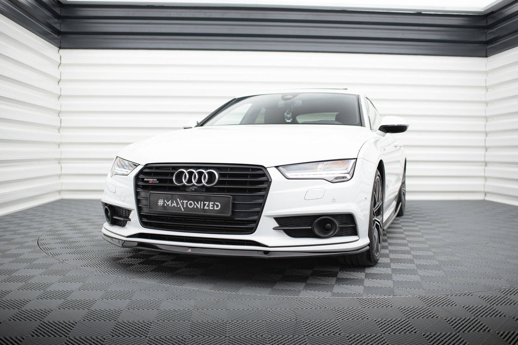 Lip Anteriore Audi S7 A7 C7 FL Maxton Design vettura