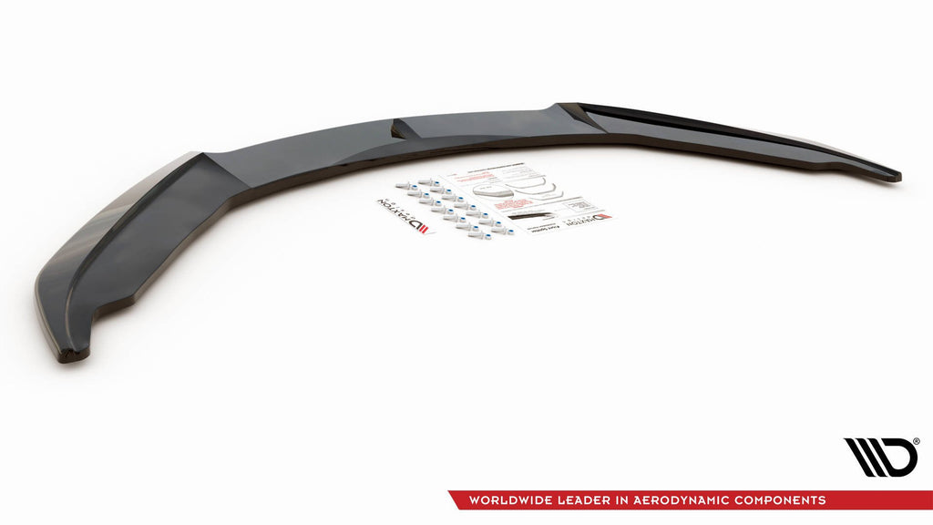 Dettaglio splitter anteriore BMW i8 ABS nero lucido