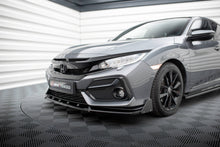 Load image into Gallery viewer, Flap anteriori neri opachi Honda Civic Sport Mk10