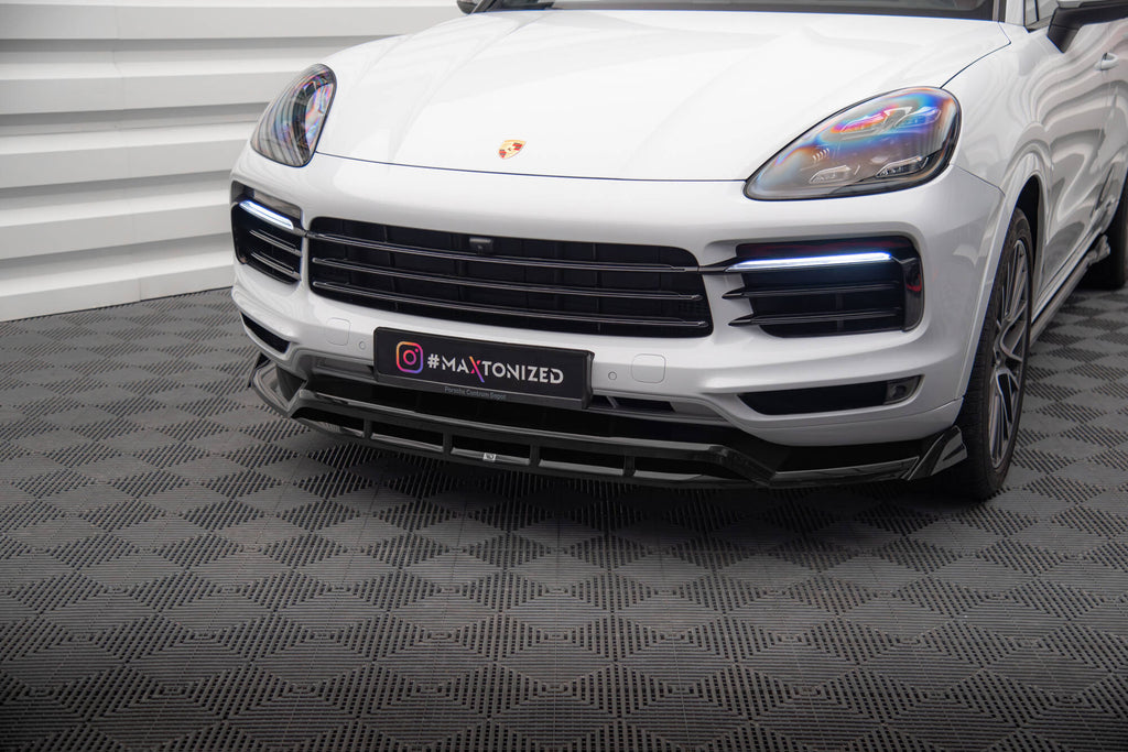 Lip Anteriore Porsche Cayenne Coupé / SUV Mk3 Maxton Design