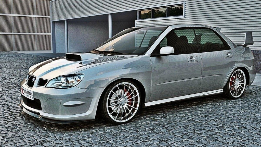 Lip Anteriore Subaru Impreza WRX STI Hawkeye installato