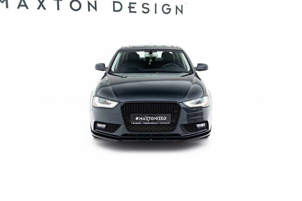 Lip Anteriore V.1 Audi A4 B8 FL Maxton Design 2