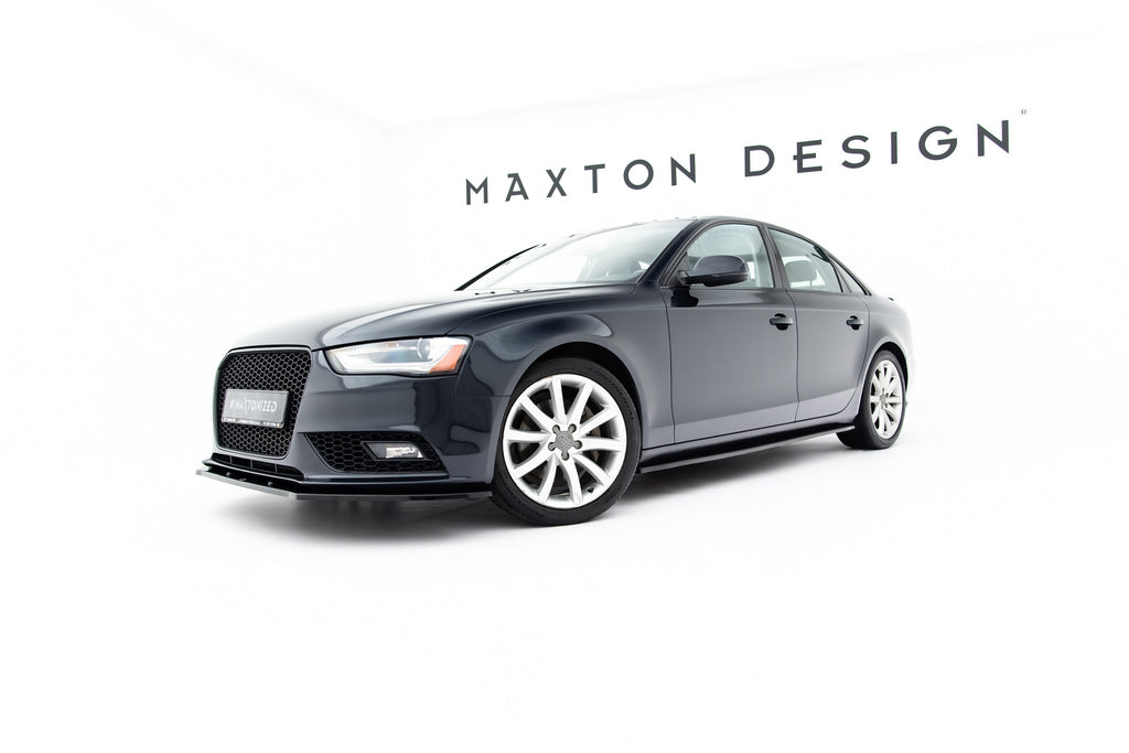 Lip Anteriore V.1 Audi A4 B8 FL Maxton Design 5