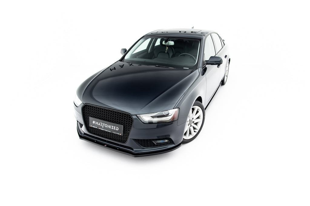Lip Anteriore V.1 Audi A4 B8 FL Maxton Design 6