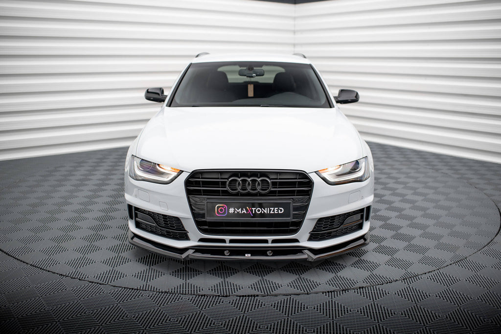 Lip Anteriore V.1 Audi A4 Competition B8 Facelift Maxton Design