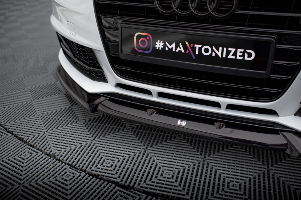 Lip Anteriore V.1 Audi A4 Competition B8 Facelift Maxton Design