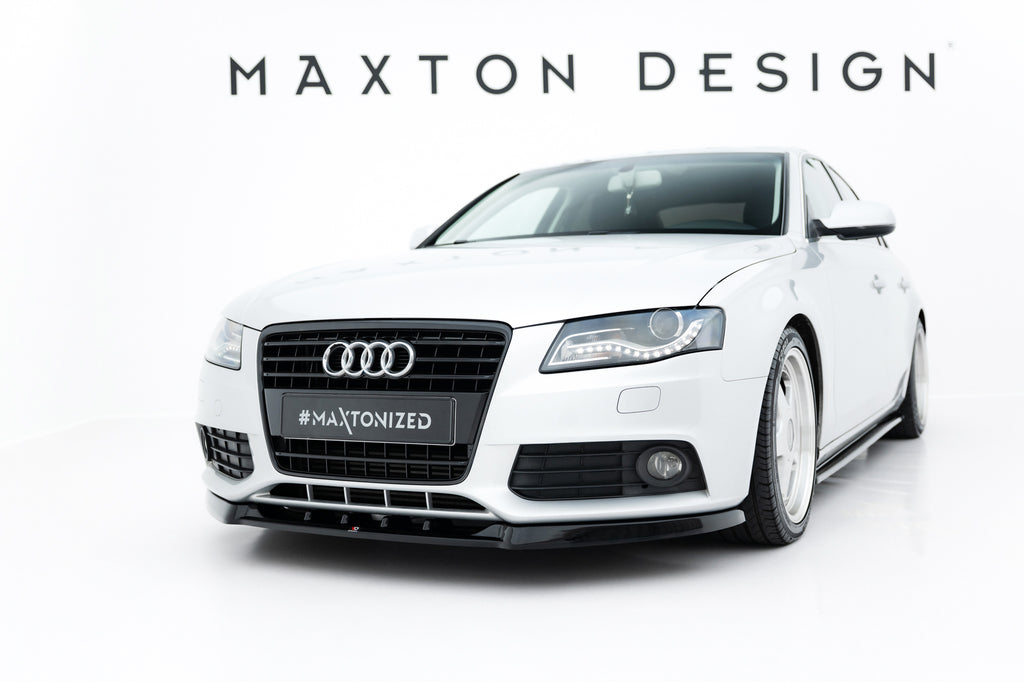 Lip Anteriore V.1 Audi A4 B8 Maxton Design vettura