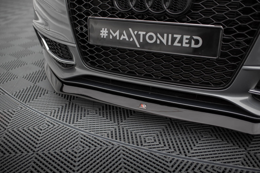 Lip Anteriore V.1 Audi S5 A5 8T FL Maxton Design vettura
