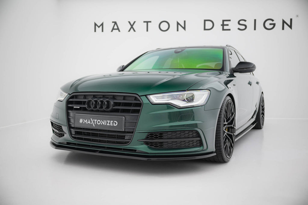 Lip Anteriore V.1 Audi S6 A6 C7 Maxton Design vettura