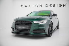 Lip Anteriore V.1 Audi S6 A6 C7 Maxton Design vettura