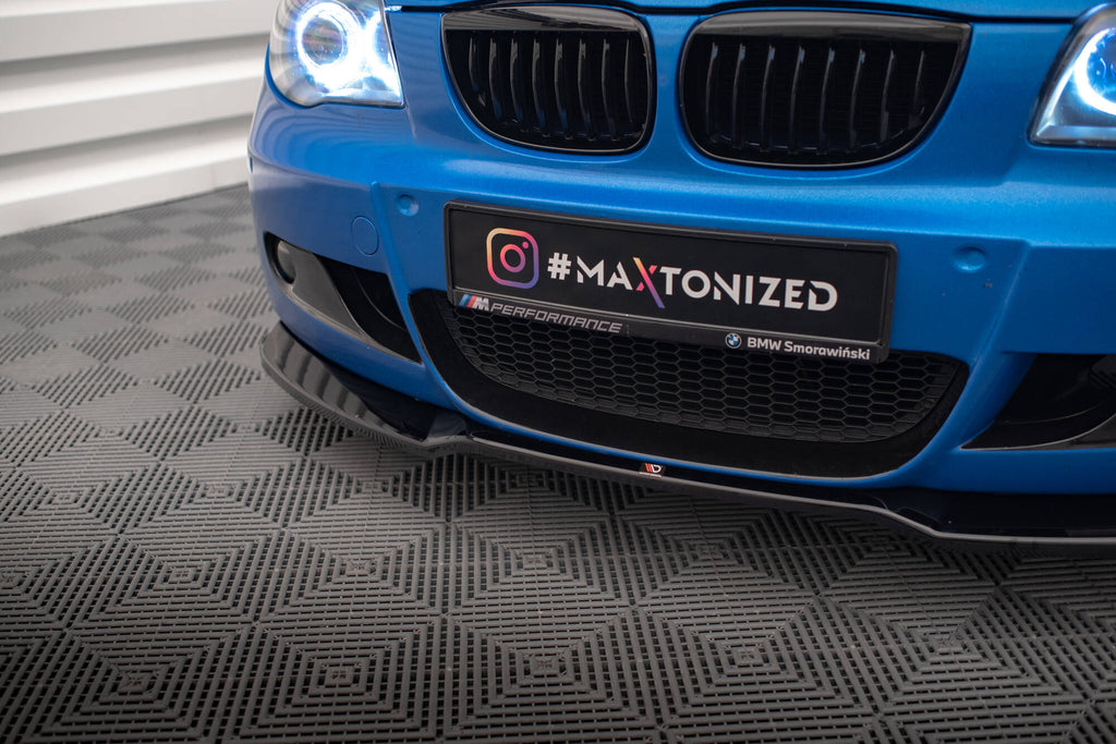 Lip Anteriore V.1 BMW Serie 1 M-Pack E87 E81 Facelift Maxton Design