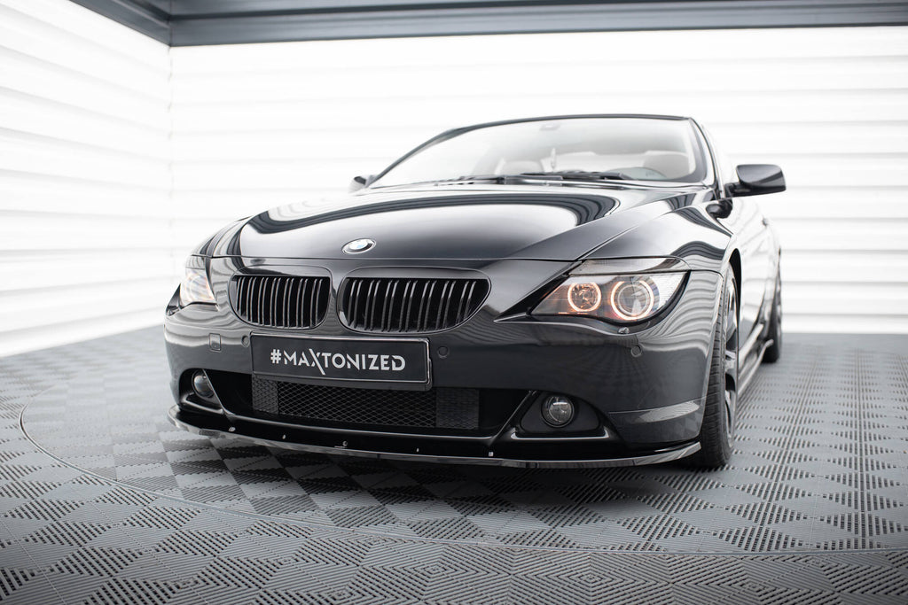 Lip Anteriore V.1 BMW Serie 6 E63 E64 installato