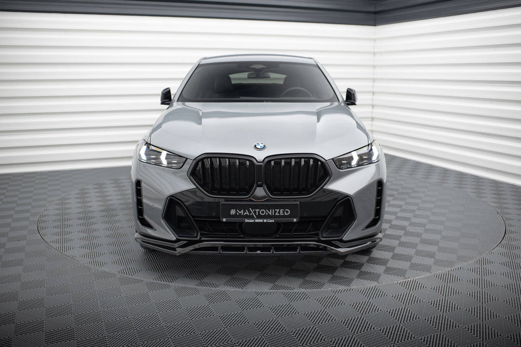 Lip Anteriore V.1 BMW X6 M-Pack G06 Facelift Maxton Design