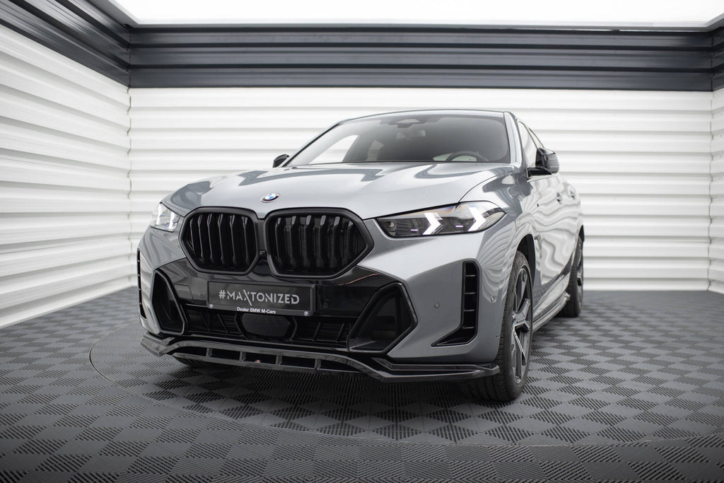 Lip Anteriore V.1 BMW X6 M-Pack G06 Facelift Maxton Design